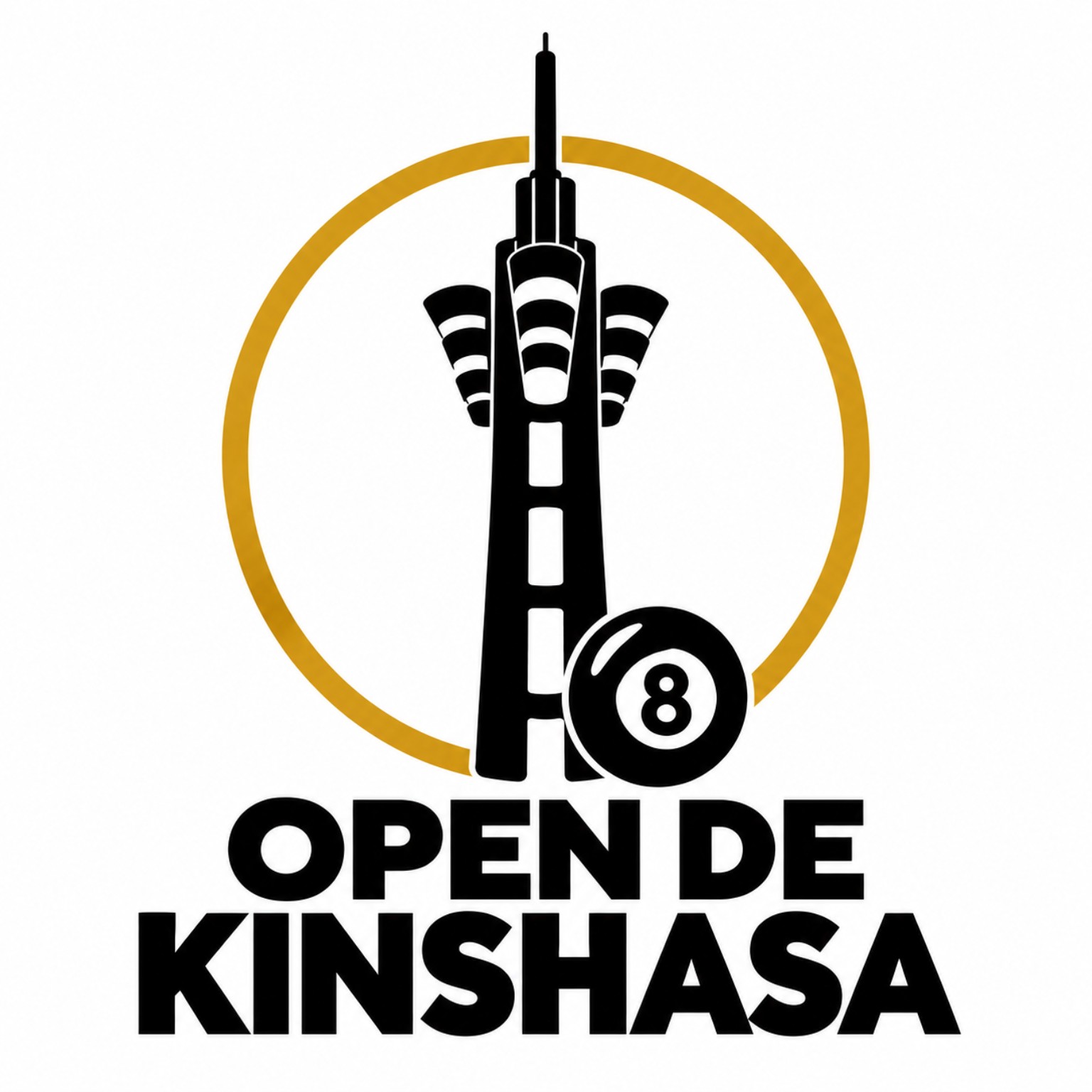 Logo Open de Kinshasa sans cercle